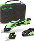 Cordless Electric Fabric Scissors Box Cutter With 4V Li Ion Power, Two Rechargeable Batteries, Two Replacement Blades