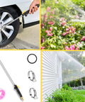 29 Inch Sprayer Wand Replacement With Universal Stainless Tube Brass Barb used for car washing and garden watering.