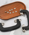 Two Sets Included Guitar Case Handle Replacement Kit With Luggage Handles Universal Fit For Guitar Cases Suitcases