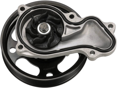Premium Engine Water Pump Featuring High Flow Design And Direct Oem Replacement Specs For Auto Cooling Systems with black pulley