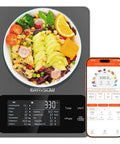 Food Kitchen Scale With Nutritional Calculator And 30 Plus Nutrients Tracked On Screen And In App With phone display