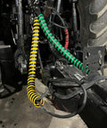 Hydraulic Hose Management Protector And Tagging Wrap For Farming And Agricultural Gear Tractors Harvesters Planters And Sprayers Green 4 Foot Heavy Duty Hose Bundle Shield Keeps Your Hoses Safe And Organized