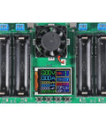 Four Channel 18650 Battery Capacity And Internal Resistance Tester With LCD Display Type-C Port Digital MAh And MWh Power Detector
