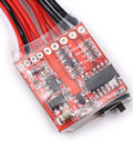 20A RC ESC Motor Speed Controller With Forward Reverse Brake And 2KHz PWM, Voltage 4.8V To 8.4V, close-up of circuit board