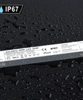 4 Pack LED Driver 40W Waterproof IP67 Power Supply 90V to 265V AC to 12V DC Constant Voltage with water droplets