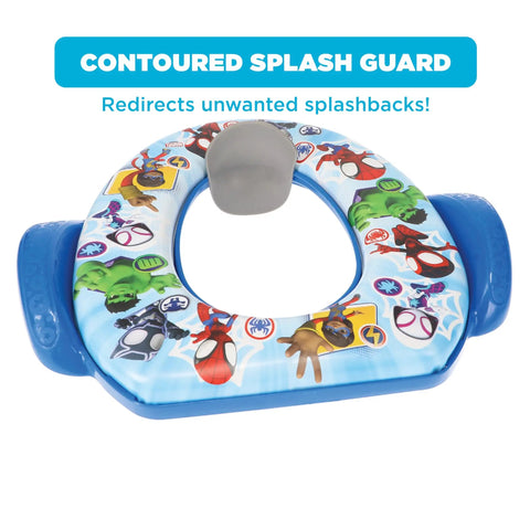 Ultra Comfy Toddler Potty Training Seat With Rock Solid Side Handles And Dead Simple Rinse Off Design Made In Usa Thick Cushion Pad That Sits Like A Dream On Standard Toilet Bowls Daily Staple