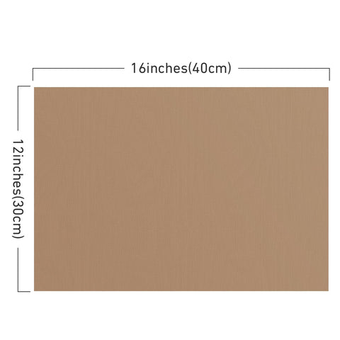 4 Pack PTFE Teflon Sheets For Heat Press 16x20 nonstick transfer sheet shown with measurements for sublimation crafts.