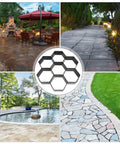 DIY Garden Paving Molds Irregular Concrete Paver Molds For Walkways Patios And Lawn Areas Heavy Duty Plastic Easy To Use