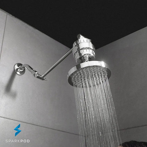 High Output Shower Filter Cartridge For Sensitive Skin And Dry Scalp Removes Chlorine And Impurities Softens Hard Water