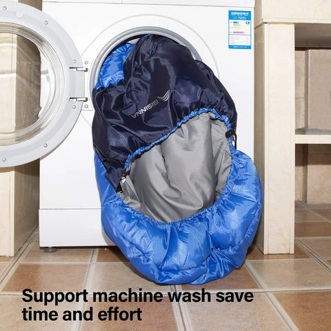 4 Season Sleeping Bag With Pillow For Camping And Backpacking, Lightweight And Cozy Yet Warm, in washing machine, waterproof