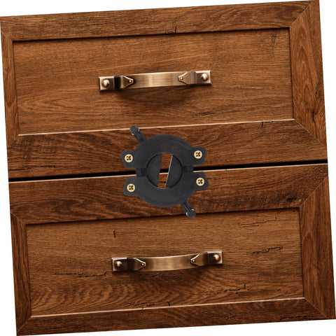Solid 2 Pack Clamping Mending Plate Brackets For Tabletop Repair And Wood Panel Connector Heavy Duty Furniture Joint Fix Quick Install No Sweat Setup Guaranteed on wooden drawer front.