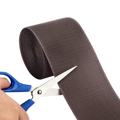 Two Pack 10 Ft Cable Floor Strip Cover With Hook And Loop Tape To Hide And Manage Wires On Carpet Or Floor Prevent Trip Hazards Gray Great For Office And Home Use On Rugs And Carpets To Keep Cords Neat And Trip Free