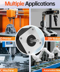 5Pack Nema 17 Stepper Motor 1.8 Degree 2 Phase High Torque 0.6Nm for 3D Printer, CNC, DIY Robot, and Automation Machine applications