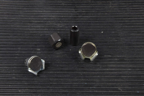 Interchangeable attachments for Drain Plug Pro Tool Kit with 17mm internal hex on striped surface