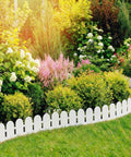 66 Feet Long Five Point Five Inch High Landscape Edging Border With 100 Spikes Flexible Plastic No Dig for Flower Beds