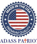 Made in USA badge for Badass AR Hook Strut And Cleaning Rod Guide Twin Pack For Easy Rifle Maintenance Durable Non Marring Polymer USA Made Veteran Designed Professional Grade AR 15 Accessory