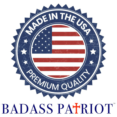Made in USA badge for Badass AR Hook Strut And Cleaning Rod Guide Twin Pack For Easy Rifle Maintenance Durable Non Marring Polymer USA Made Veteran Designed Professional Grade AR 15 Accessory