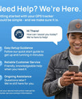 Keep Tight Tabs On Your Ride With This Hardwired Real Time Gps Tracker Using Reliable 4G Cellular Networks For Dead Nuts Accurate Location Tracking And Mobile App Dashboard Access, customer service image with smiling man using smartphone.