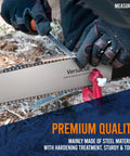 Chainsaw Sharpening Kit 7 Piece Set With Round Files 5/32 3/16 7/32 And Flat File 6 Inch, filing chainsaw blade outdoors
