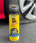 Emergency Tire Repair And Inflator Aerosol 16 Oz For Standard Tires Eco Friendly Formula Universal Fit For All Cars Quick Seal And Inflate In Seconds Flat.