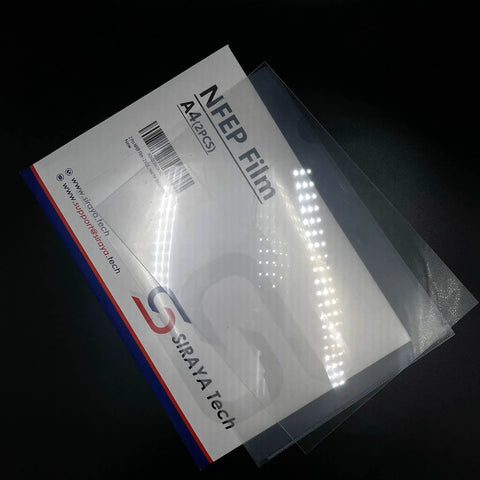 Two Pack Upgraded Nfep Film For Resin 3D Printers A4 Size 210x297mm Hella Smooth Peel Sheets Boost Print Success Rate Killer Surface Finish Straight Game Changer For LCD Printers