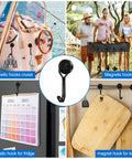 Heavy Duty Fridge Magnet Hooks Hold Like Crazy For Cruise Cabins And Kitchen Organization Six Pack at boat, grill, and fridge.