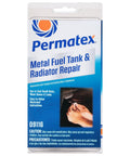 Two Component Fuel Tank And Radiator Repair Kit That Seals Holes, Seams And Cracks In Metal Tanks, Radiators And Gas Cans