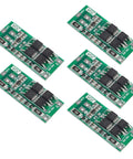 Badass 2S Battery Management Board With Automatic Balance Charging Circuit For 18650 Li Ion And Polymer Packs, pack of 5, solid build.