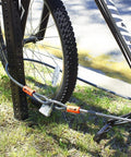 Heavy Duty Security Cable Lock With Loops 10mm Braided Steel Weatherproof and Cut Resistant Wire Cable For Padlock gate and bike