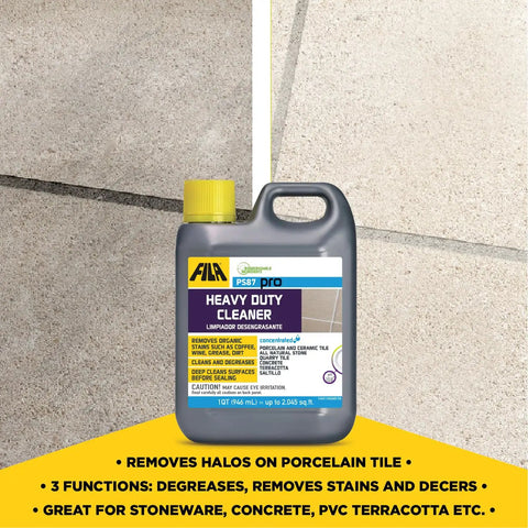 Grime Busting Heavy Duty Floor Cleaner and Degreaser for Porcelain Ceramic Natural Stone Terracotta Quarry Tile and Concrete bottle