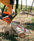 Beast 60cc Gas Chainsaw With 20 Inch Bar For Firewood Cutting And Tree Felling Pro Grade Handheld Two Cycle Petrol Saw In Use