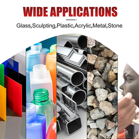 Wide applications of Heavy Duty All Purpose Epoxy Putty 10oz 280g Two Part A And B on glass, metal, stone surfaces.