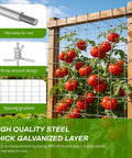 Built Tough Galvanized Woven Wire Fence Panel For Livestock 4 Ft By 328 Ft 14 Gauge Wire With 12 Gauge Border Mesh From 8 In To 3.5 In Ideal For Goat Sheep Hog Deer Horse Yard Garden Field Farm Ranch