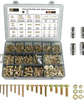 1012 Pieces Grade 8.8 Metric Bolts And Nuts Set, Heavy Duty Hex Bolts M4 M5 M6 M8 With 12mm To 30mm Lengths in box