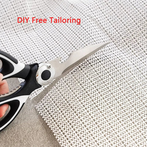 Cutting Non Slip Rug Pad For 47 By 79 Inch Runner Heavy Duty Gripper Under Carpet Mat Keeps Rugs In Place PVC Material DIY