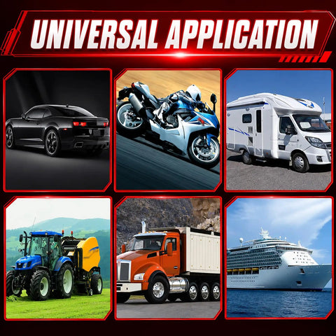 Universal application of Solid 306 Piece Car Fuse Assortment Kit With Tester And Pullers Loaded With Mini Standard And Low Profile Blades 2A To 35A on various vehicles.