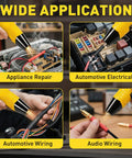 220Pcs Heat Shrink Tubing Kit With 3 To 1 Adhesive Lined Tubes And Dual Temperature Mini Heat Gun Waterproof Insulated Shrink Wrap applications