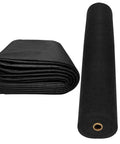 Heavy Duty 6 Oz Geotextile Fabric For Landscaping And Drainage Projects Non Woven Underlayment And Erosion Control, roll and folded view