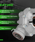 Heavy Duty Rear Final Gear Differential Assembly Fits Honda Rancher 420 Atv 2007 To 2013 Factory Spec Replacement 41300Hp560 close-up with labeled features