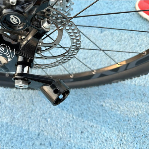 Angled Bike Trailer Coupler For Universal Trailers, Easy Attach For Quick Release And Thru Axle Bikes, Fits Instep And Schwinn Trailers