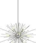 Stunning 12-Light Polished Nickel Chandelier With Layered Glass Diffusers And Clear Water Glass Outer Shade For Wow-Worthy Reflections Modern Glam Lighting Fixture For Dining Room Or Foyer