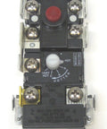 Bradford White Upper Water Heater Thermostat Replacement High Limit Sensor, black finish, thermostat with control dial visible.