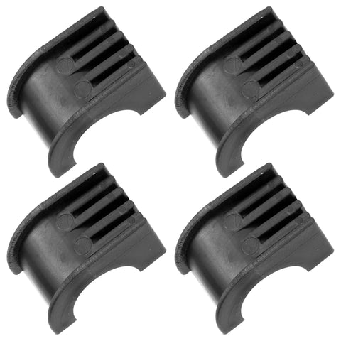 Rear Sway Bar Bushings Kit For Polaris RZR S 1000 And XP 1000 2015 2016 2017 2018 2019 2020 4 Pack Upgrade For Smoother Turns Stability And Trail Confidence black plastic bushings