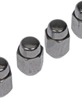 Chrome Acorn Wheel Lug Nuts M12 1.25 Set For Select Nissan Models 4 Pack Direct Replacement