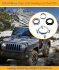 Rear Axle Bearing And Seal Kit For Jeep Wrangler JK JKU 2007 2008 2009 2010 2011 2012 2013 2014 2015 2016 2017 Replace 68003270AA