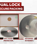 Butyl Tape Sealant For RV And Boat Repair Three Quarters Inch By Forty Five Feet One Eighth Inch Thick EPDM Rubber SelfAdhesive Leak Proof Patching Tape For Roofs Windows Seams Marine And Auto Weatherproofing in dual lock secure packaging.