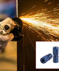 Premium Heavy Duty 10mm Thread Structure Locking Adapter For Power Drills Zero Hassle Chuck Converter in use with welding sparks.