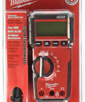Pro Grade Digital Multimeter 600V AC DC, 10A Current, 40 MOhms Resistance, Model 2216-20 display in packaging