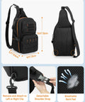 Heavy Duty Hvac Tool Bag And Electrician Chest Pouch With Heavily Reinforced Stitching And Compact Polyester Frame, size 12.6x8.3x5.3 inches.