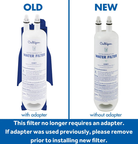 Fridge Water Filter Replacement For Whirlpool EDR1RXD1 CUW1 Made In USA Compatible With JennAir KitchenAid Maytag, old vs new design